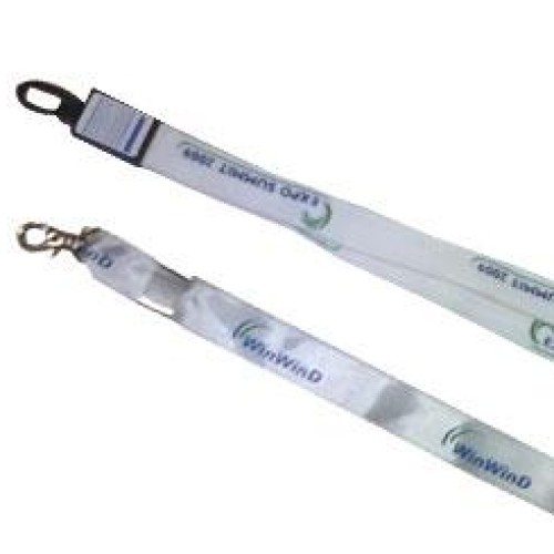 Two color printed lanyards